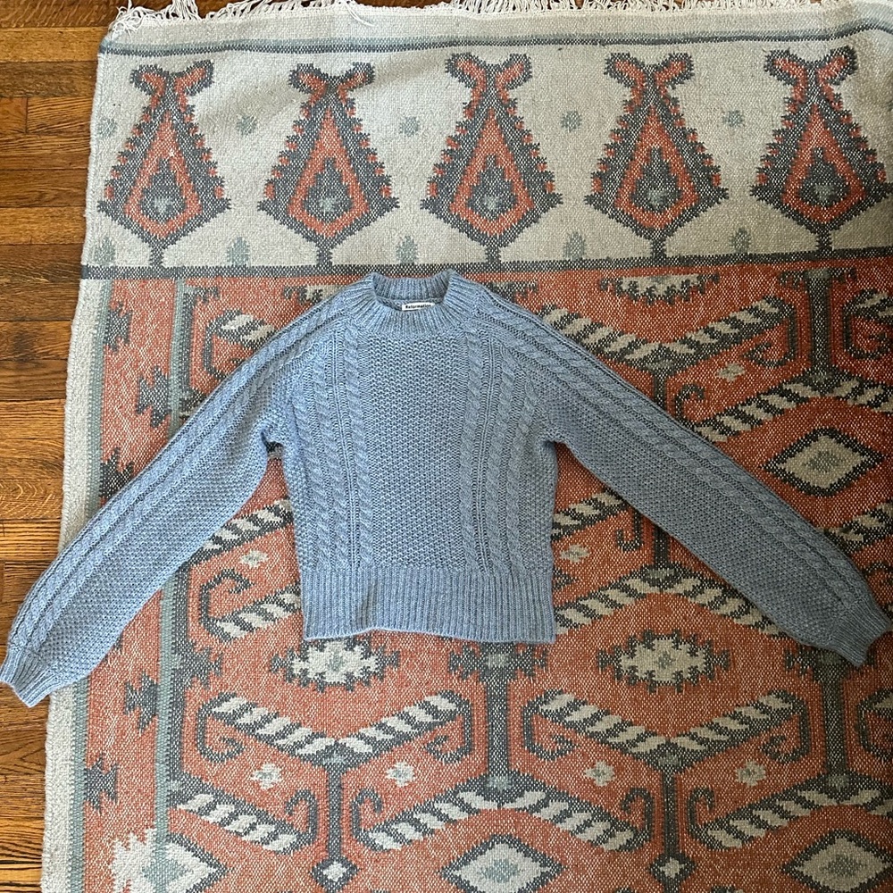 Reformation Dita Cable Knit Sweater